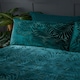 image 3 of Paloma Floral Cotton Duvet Cover Set with Pillowcase Green | Single