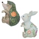 image 1 of Hedgehog & Rabbit Plant Pot Hanger Garden Home Yard Ornament Statue Vase
