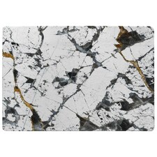 Black & Gold Marble (Rug) Multi | Medium: 80x150cm