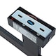 image 3 of Milagro Wall Lamp Shine Black 7W Led