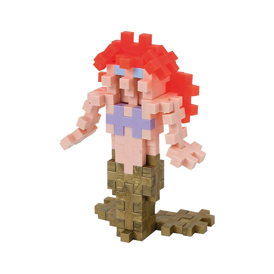 image 1 of Plus Plus Mermaid 100 Pieces Tube Building Bricks