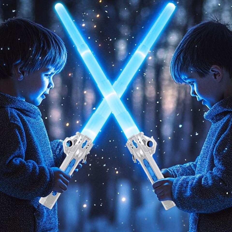 image 1 of 7 Colour Rechargeable Light saber for Kids