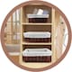 image 5 of Marco Paul Brown Set of 3 Wicker Storage Baskets Organising Baskets Brown