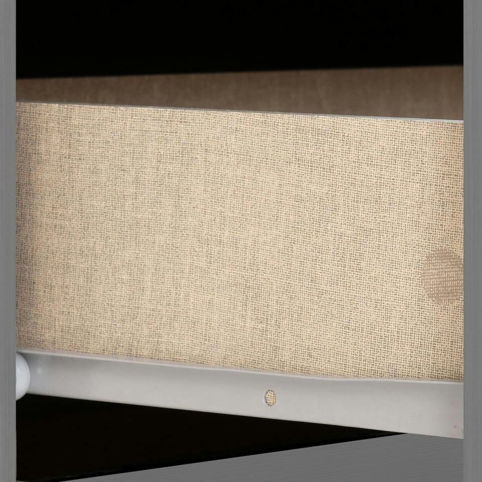image 1 of Nevada 6 Drawer Chest Grey | 3D Effect Grey