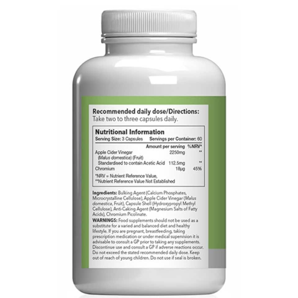image 1 of Apple Cider Vinegar - 180 Capsules