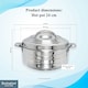 image 2 of Buckingham Double Wall Stainless Steel Hot Pot Dish 1500 ml