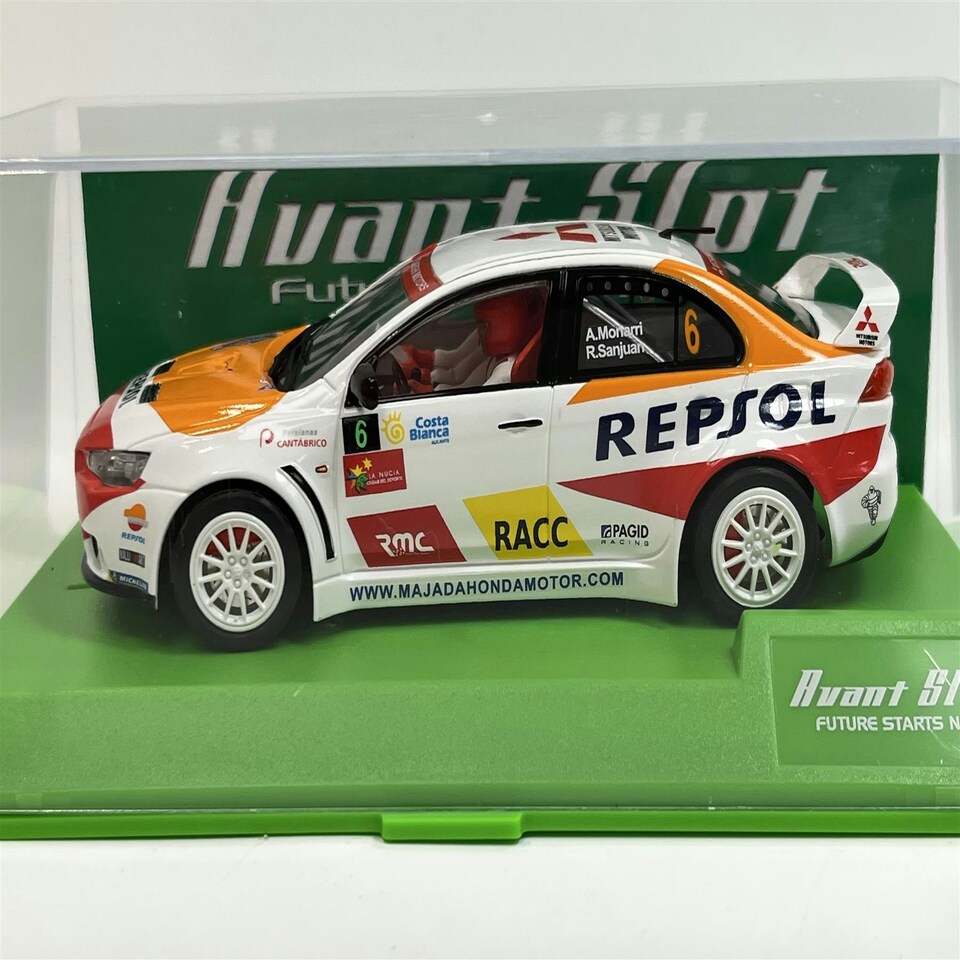 image 1 of Mitsubishi EVO X Rally La Nucia A Monarri R Sanjuan Repsol 1:32 Avant Slot 50808