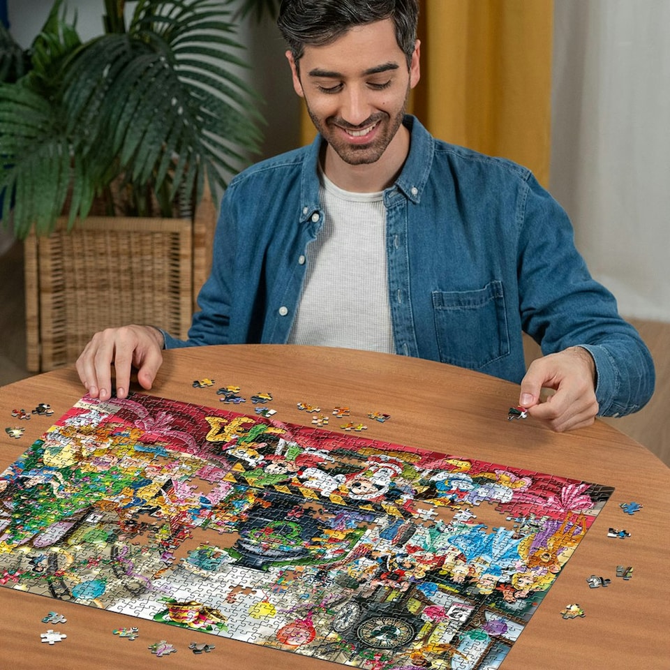 image 1 of Ravensburger Disney All Aboard for Christmas 1000 Piece Jigsaw Puzzle