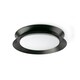 image 1 of Tender Flush Ceiling Light Matt Black 2700K