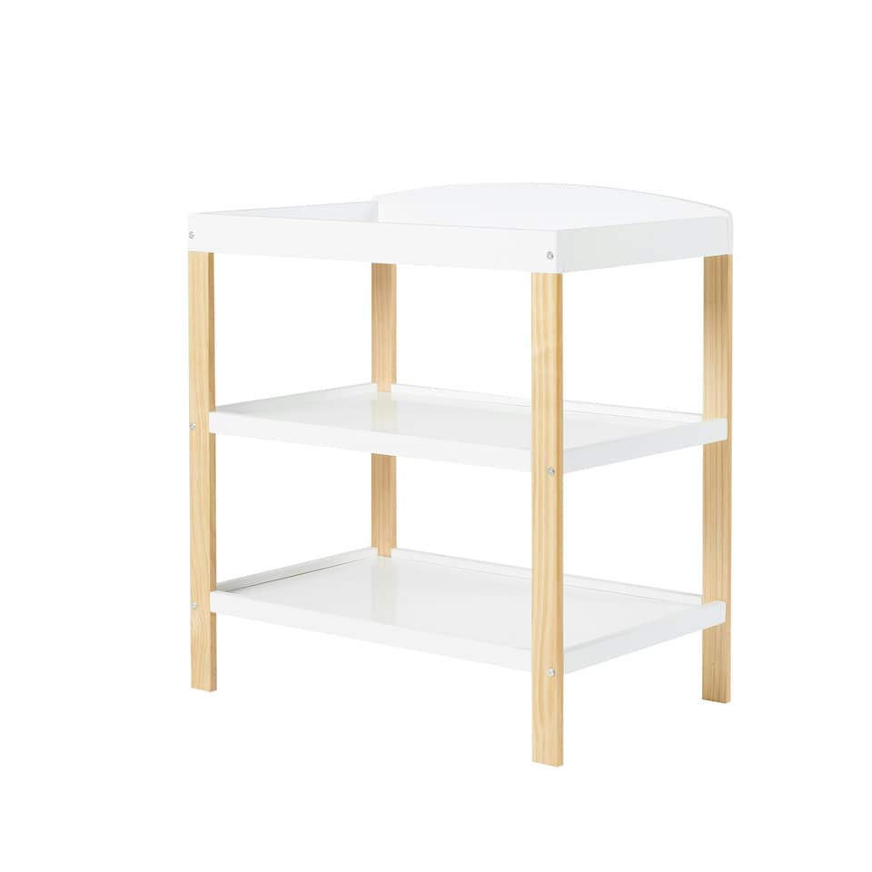 image 1 of Coleby Open Changer Table (Scandi White)