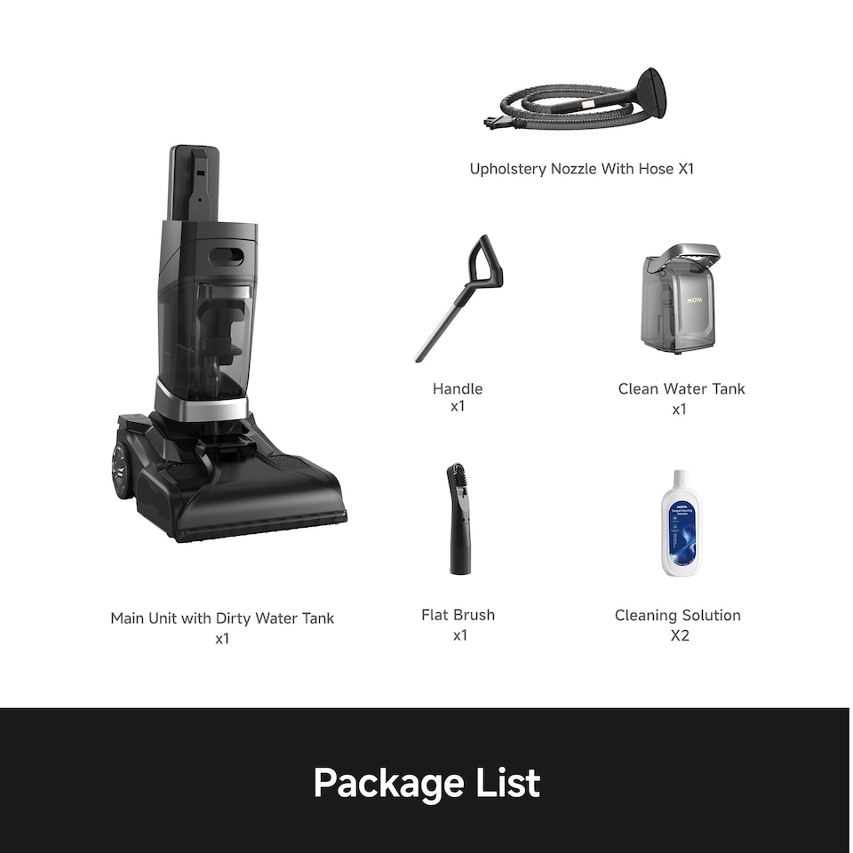 image 1 of MOVA X2 Pro Carpet Cleaner