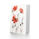 image 2 of Greeting Card Watercolour Poppy Flowers Bright Floral Memorial Day