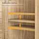 image 5 of VonHaus Chester Tall Bathroom Cabinet in Oak Effect