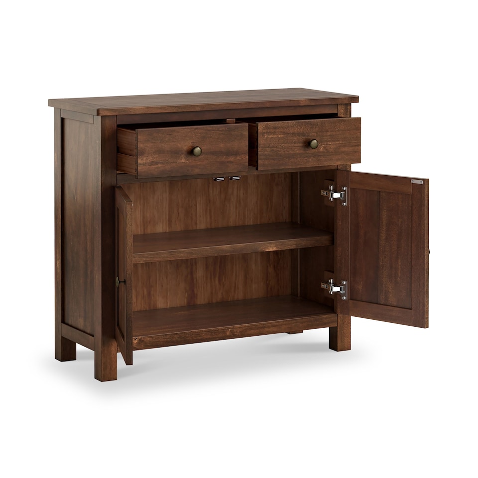 image 1 of Duchy Acacia Small Sideboard Cabinet - Fully Assembled By Roseland Furniture