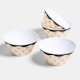image 6 of OHS Summer Print Plastic Picnic Bowls Set of 4 Lightweight Outdoor