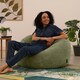 image 2 of icon Kingston Beanbag Corduroy Sage Green Green | Green