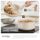 image 3 of Kitchen starter set for 6 people with crockery, pots and more | Grey | grey/white | 1