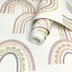 image 2 of Holden Décor Boho Rainbow Wallpaper - Blush/Orange - 10m x 53cm Pink