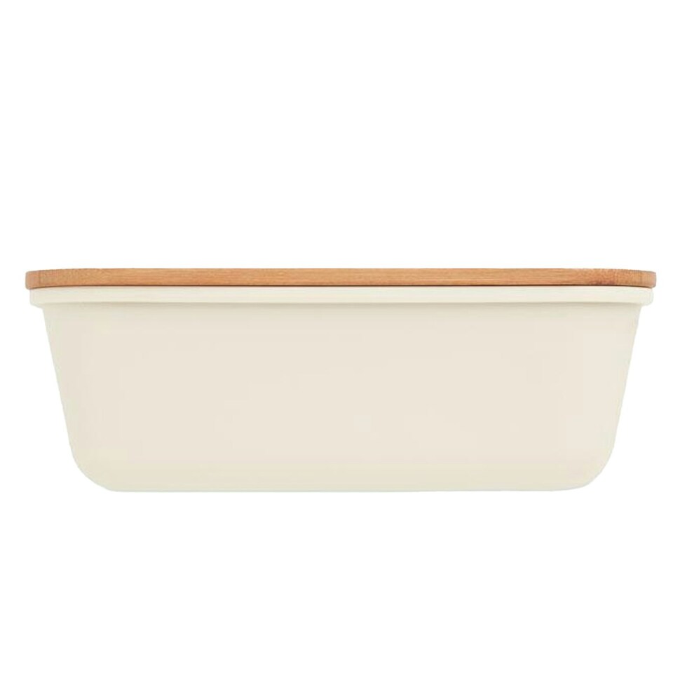 image 1 of MidOcean Thursday Bamboo 1L Lunch Box - Beige - One Size