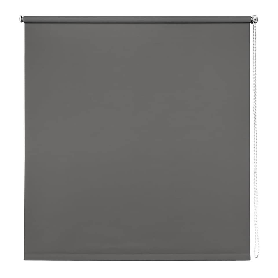 image 1 of 110cm Grey Trimmable Thermal Blackout Roller Blinds Grey | Grey