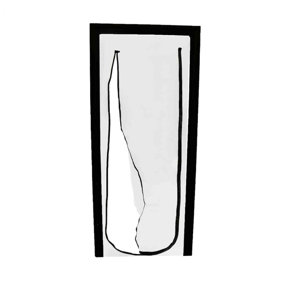 image 1 of Oypla Heavy Duty Reusable Zip Door Dust Barrier Guard Protection Kit Clear | One Size