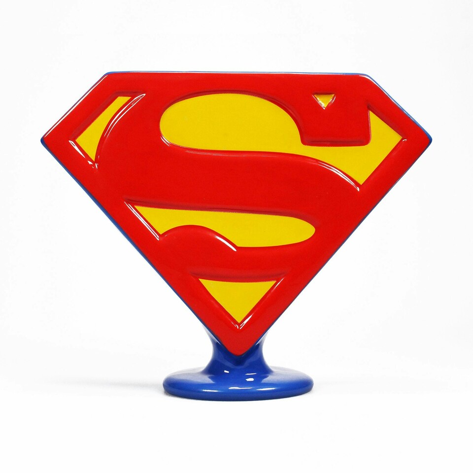 image 1 of Superman Logo Planter 850ml