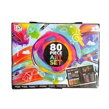 Craft Hub 80 Piece Art Supply Accessory Set