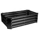 image 1 of Harbour Housewares Rectangle Galvanised Steel Raised Garden Bed - 120cm x 60cm - Anthracite