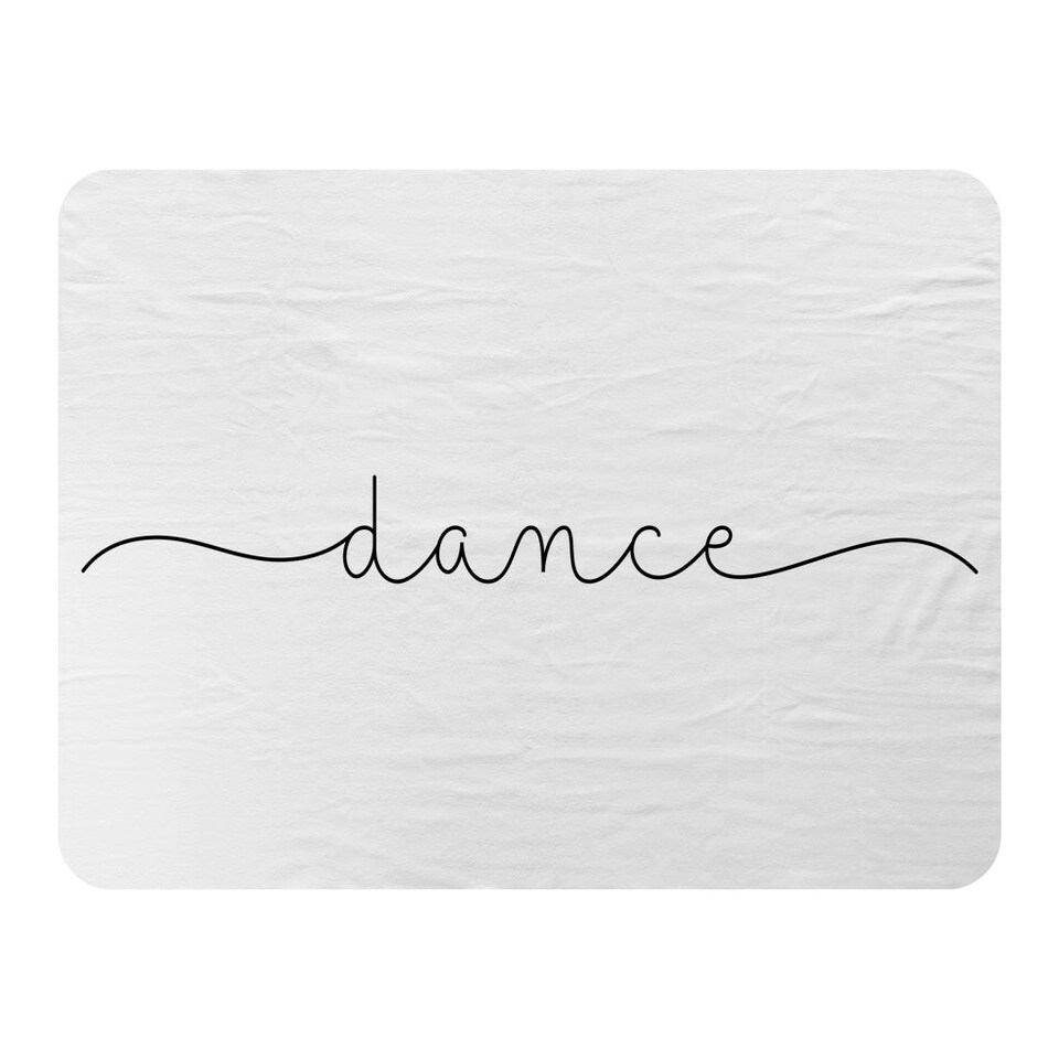 image 1 of Text Dance (Blanket)