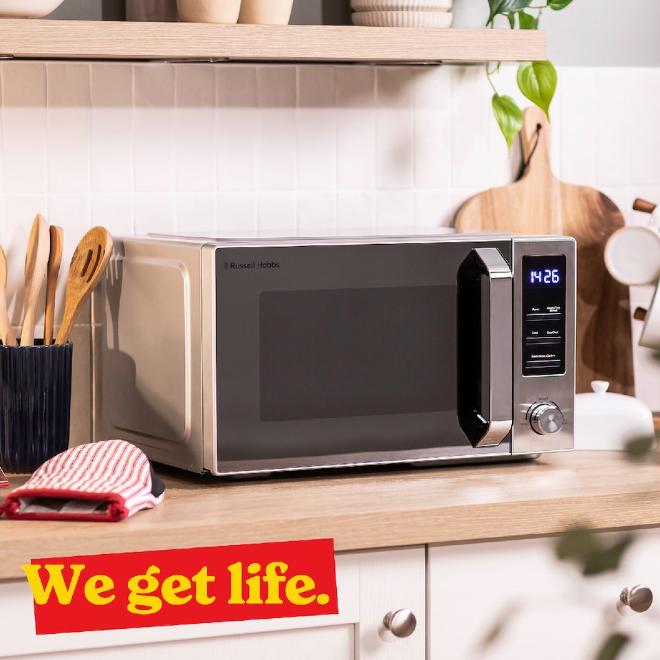 image 1 of Russell Hobbs RHM2372SS, 23L Digital Microwave in Stainless Steel