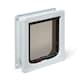 image 5 of Cat Mate 4-Way-Locking Cat Flap with Door Liner to 50mm (2 inches) – White (235W)