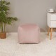 image 1 of rucomfy Velvet Cube Bean Bag Pouffe - Soft Stylish Footstool