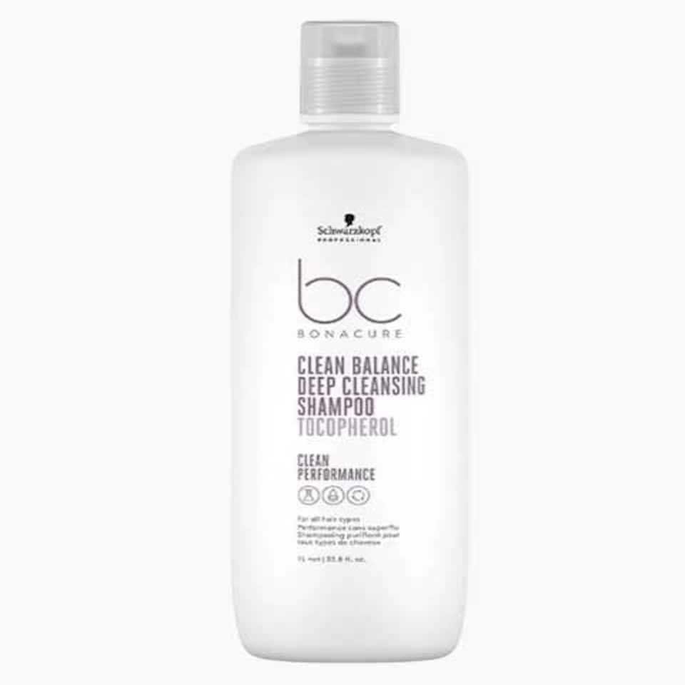 image 1 of Schwarzkopf BC Bonacure Tocopherol Clean Balance Deep Cleansing Shampoo 1000ml
