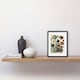 image 2 of Vintage Botanical Ernst Haeckel Plant Study 9x7" Black Framed Wall Art Print