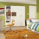 image 4 of 4KIDS 1 Drawer Bedside Cabinet with Lemon Handles