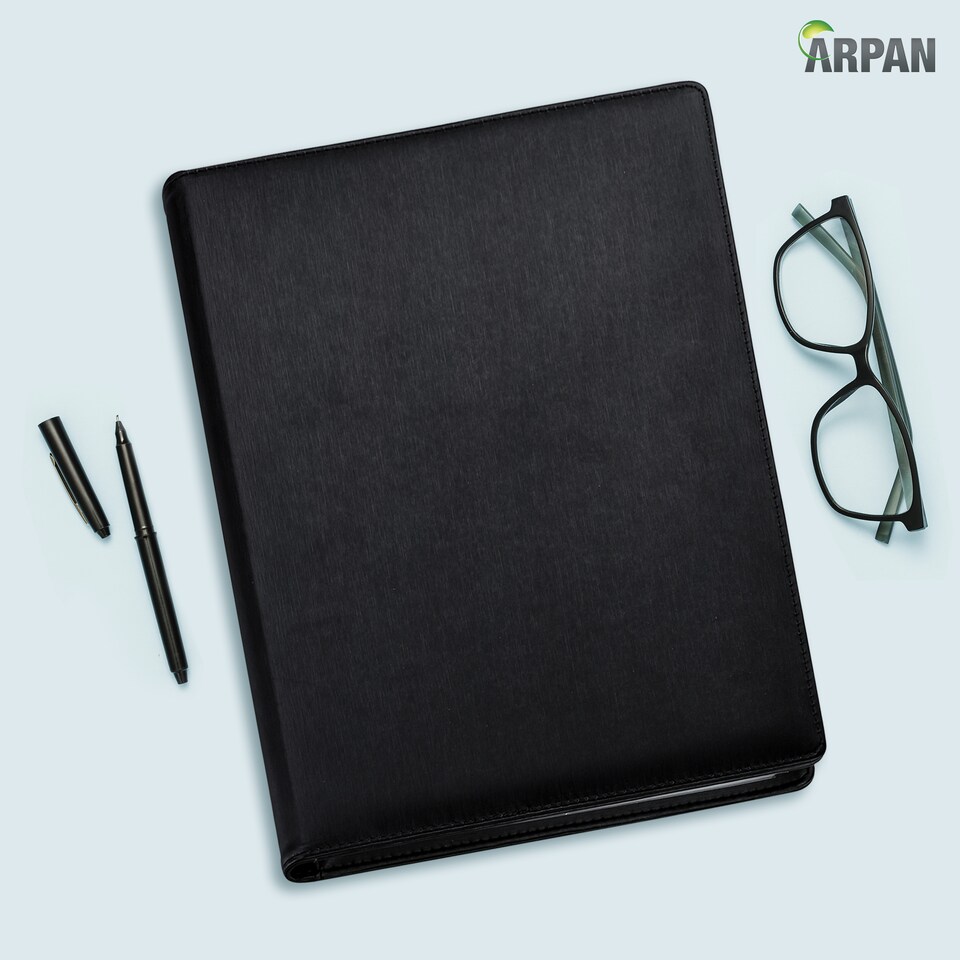image 1 of A4 Professional Display Book with 24 Pockets 48 Sides – Portfolio Folder A4 for Certificates & Documents – Presentation Folder, Professional Portfolio for Office, School & Interviews