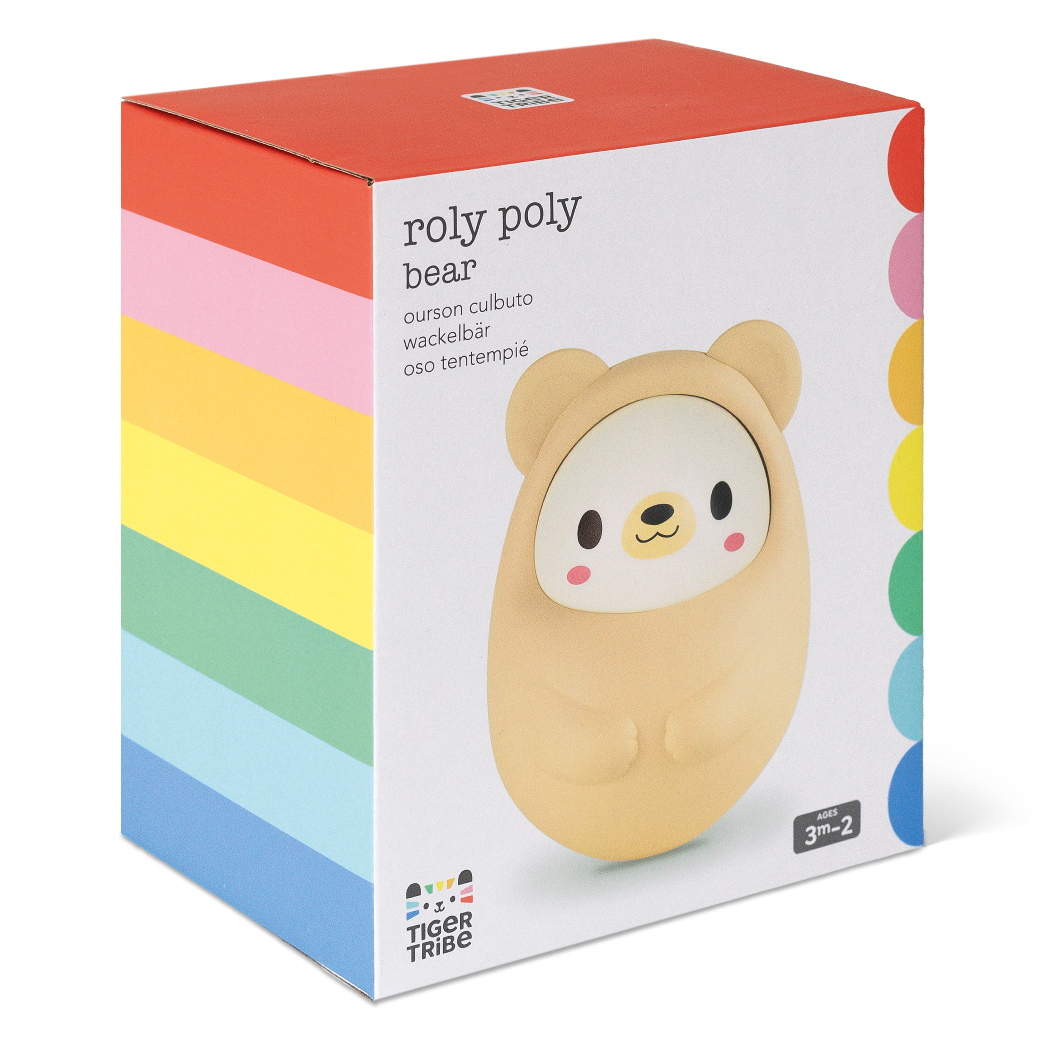 Tiger Tribe Roly Poly - Bear in Natural