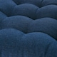 image 5 of Harbour Housewares Square Garden Chair Seat Cushions - Navy - Pack of 4 Blue