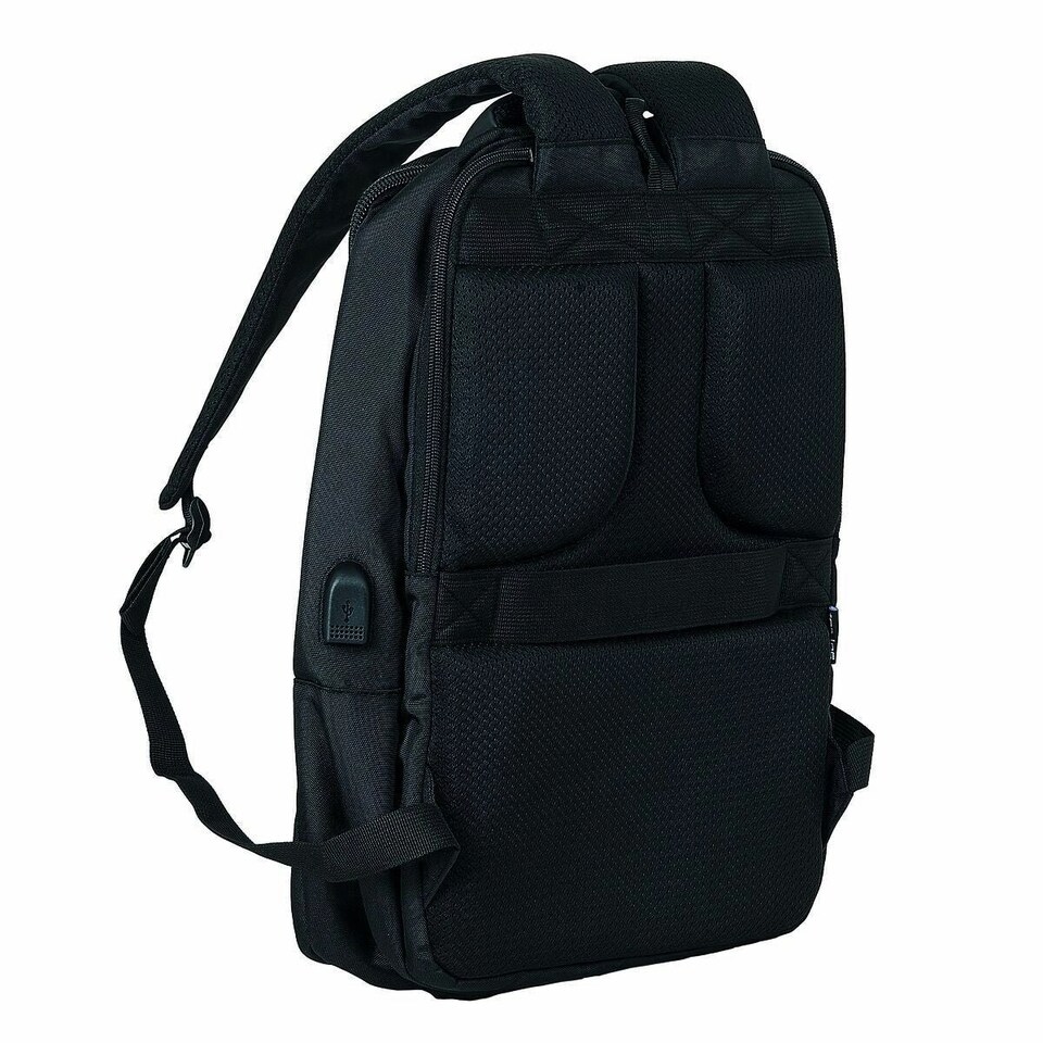 image 1 of Rucksack for Laptop and Tablet with USB Output The Mandalorian Black N/A | N/A | One Size