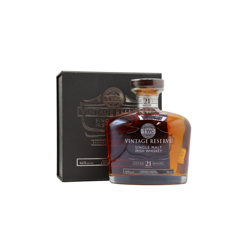 Teeling - Silver Reserve Irish 1991 21 year old Whiskey