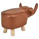 image 10 of Children's Elephant Stool Seat | Brown | 1