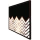 image 1 of Marble zig zag pattern (Picutre Frame) Brown | XL