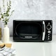 image 5 of Hamilton Beach 1.7L Kettle, 2 Slot Toaster, Coffee Machine & 20L, 700W Microwave Set - Ella Collection - Black