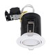 image 4 of ValueLights Downlight Tiltable Fire Rated White Ceiling Light Fitting Single Pack