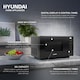image 2 of Hyundai 800W 20L Black Microwave, Stainless Steel, 11 Power Levels, Auto Defrost, 6 Auto Cook and Defrost Modes HYMW80020