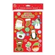 image 2 of 2 A4 SHEETS OF CHRISTMAS BUBBLE STICKERS