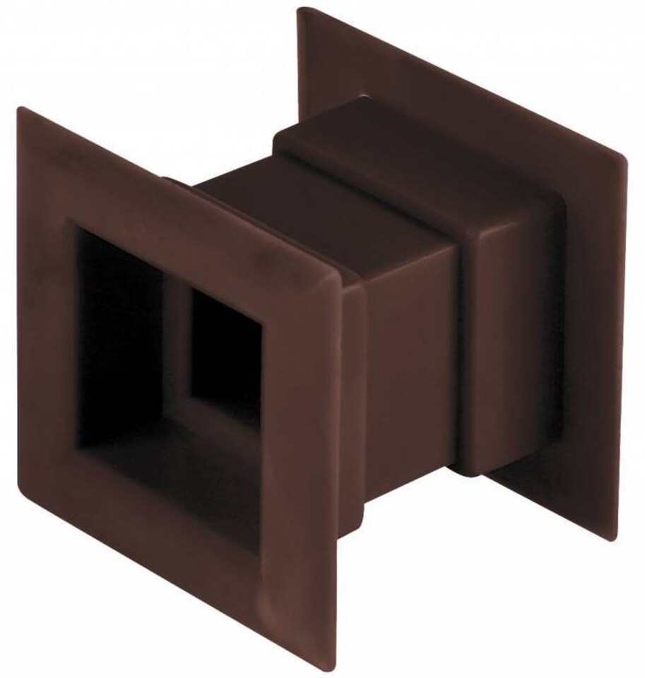 image 1 of 4pcs Mini Square Air Vent Door Grille Internal Ventilation Cover Brown Colour | Brown | Brown