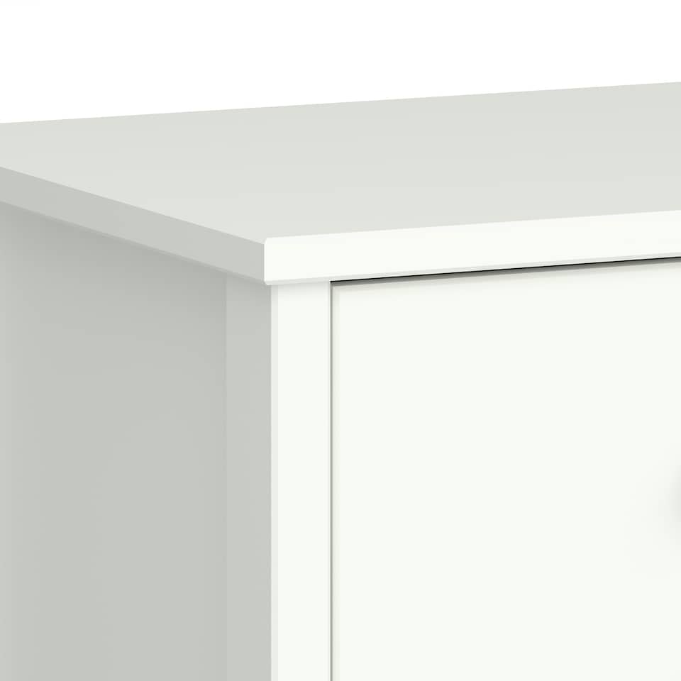 image 1 of Tromso 3 Drawer Chest Off White