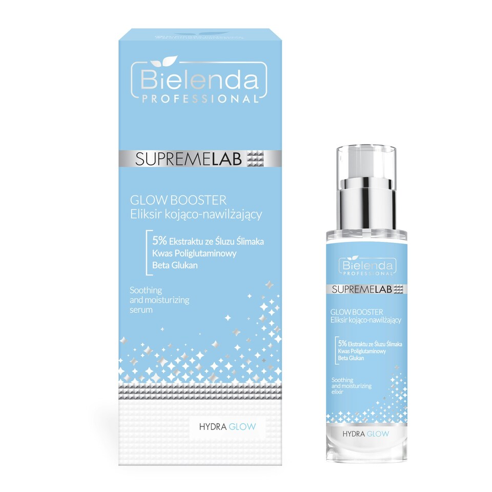 image 1 of Bielenda Professional Supremelab Hydra Glow Soothing and Moisturising Elixir Glow Booster 30ml