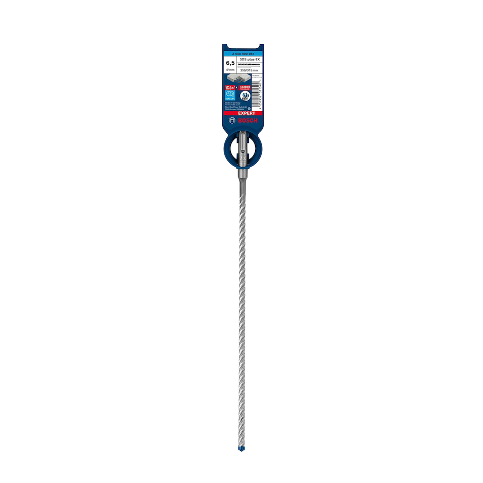 image 1 of Bosch Expert SDS Plus Hammer Drill | Silver | Silver | 250mm x 6.5mm | 1